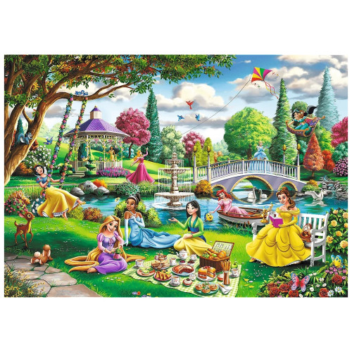 Пазл Trefl Premium Plus Disney Пикник с принцессами Диснея 1000 элементов (5900511109191) – Trefl (вид 1)