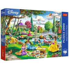 Пазл Trefl Premium Plus Disney Пикник с принцессами Диснея 1000 элементов (5900511109191)