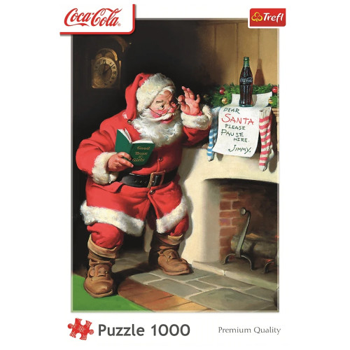 Пазл Trefl Lic Coca-Cola Санта у камина (5900511109221) – Trefl (вид 2)