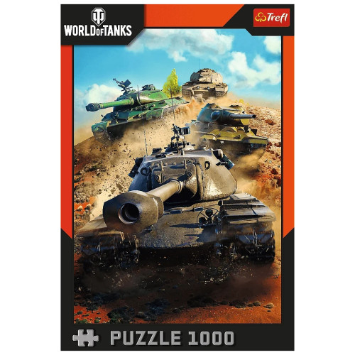 Пазл Trefl World of Tanks: Танки в бою 1000 элементов (5900511109436) – Trefl (вид 2)