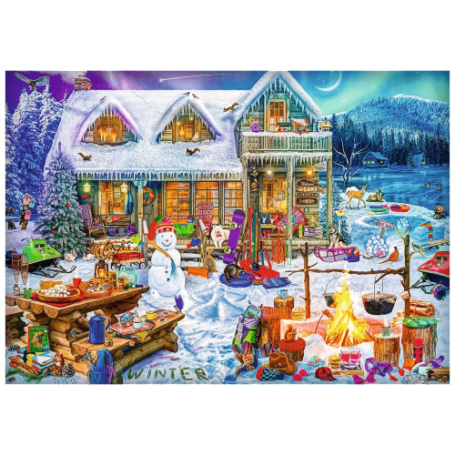 Пазл Trefl XMAS Зимнее время 1000 элементов (5900511109481) – Trefl (вид 1)