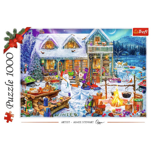 Пазл Trefl XMAS Зимнее время 1000 элементов (5900511109481) – Trefl (вид 2)