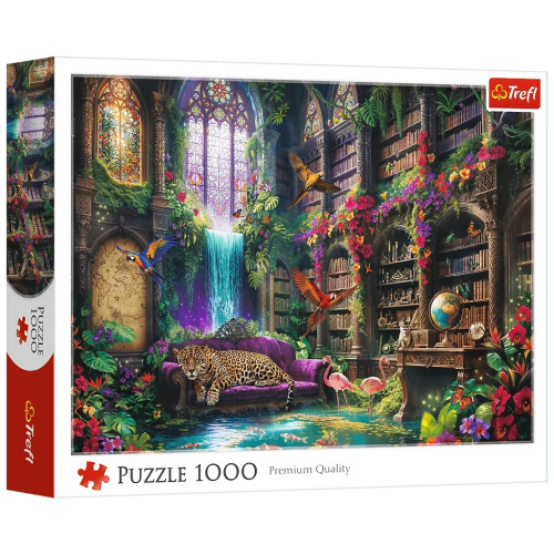 Пазл Trefl Очаровательная библиотека 1000 элементов (5900511109757) – Trefl
