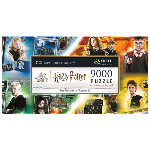 Пазл Trefl UFT Harry Potter Дома Хогвартса 9000 элементов (5900511810233) – Trefl (вид 3)