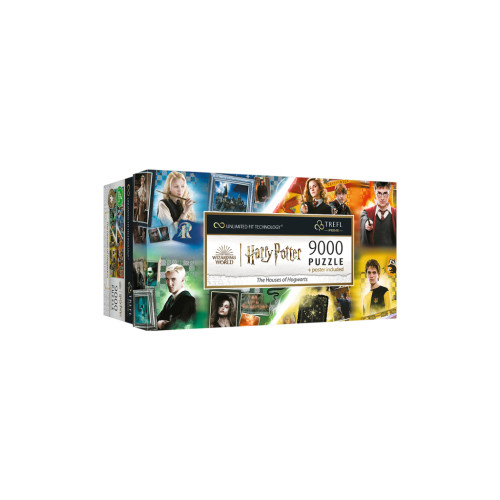 Пазл Trefl UFT Harry Potter Дома Хогвартса 9000 элементов (5900511810233) – Trefl
