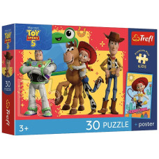 Пазл Trefl Premium Plus Kids Toy Story 5 Приключения игрушек 30 элементов (5900511183443)