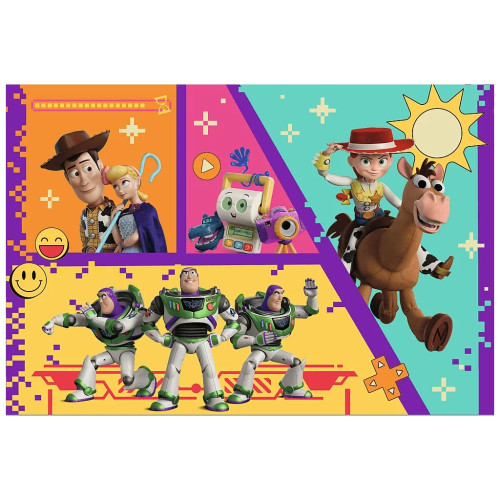 Пазл Trefl UFT Premium Plus Toy Story 5 Игрушки в действии 100 элементов (5900511165562) – Trefl (вид 1)