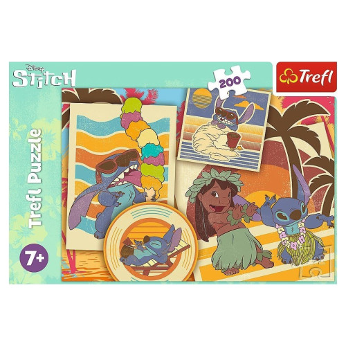 Пазл Trefl Lilo&Stitch Музыкальный мир 200 элементов (5900511133042) – Trefl (вид 2)