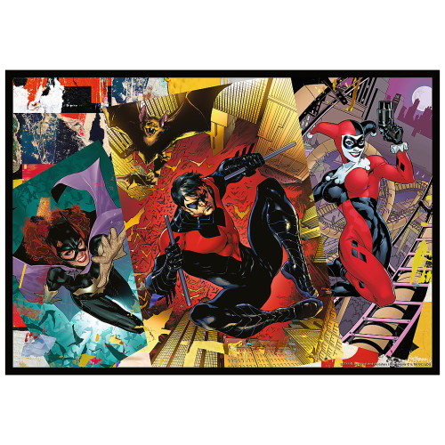Пазл Trefl Batman Бэтмен в действии 4х 250 элементов (5900511133103) – Trefl (вид 1)