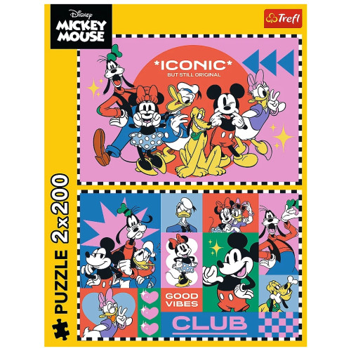 Пазл Trefl Mickey&friends Время с друзьями 2х 200 элементов (5900511133196) – Trefl (вид 3)