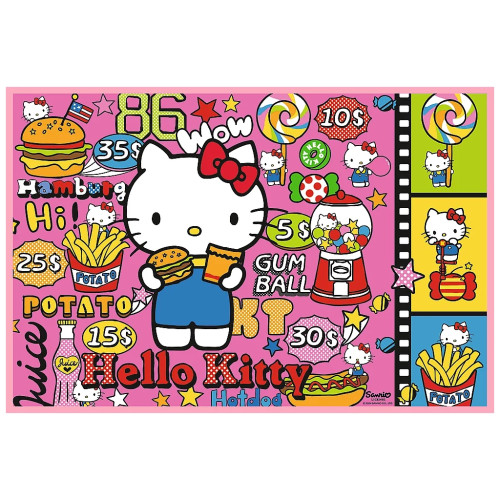 Пазл Trefl Hello Kitty Приветствую Китти и друзей 2х200 элементов (5900511133363) – Trefl (вид 2)
