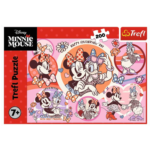Пазл Trefl Disney Minnie Привычки Минни Маус 200 элементов (5900511133431) – Trefl (вид 2)