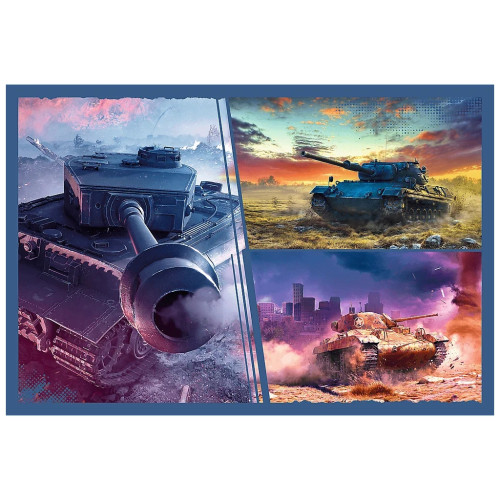 Пазл Trefl WARGAMING Бронетанковая миссия 2х200 элементов (5900511133462) – Trefl (вид 1)
