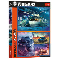 Пазл Trefl WARGAMING Бронетанковая миссия 2х200 элементов (5900511133462)