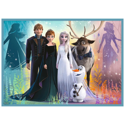 Пазл Trefl Frozen Удивительный мир Ледяного сердца 4 в 1 (12, 15, 20, 24) (5900511343816) – Trefl (вид 1)