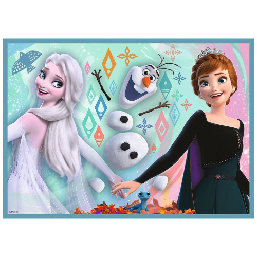 Пазл Trefl Frozen Удивительный мир Ледяного сердца 4 в 1 (12, 15, 20, 24) (5900511343816) – Trefl (вид 4)