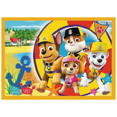 Пазл Trefl Paw Patrol Праздничный Щенячий патруль 4 в 1 (35, 48, 54, 70) (5900511343953) – Trefl (вид 1)