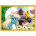 Пазл Trefl The Smurfs Жизнь в деревне смурфов 4 в 1 (35, 48, 54, 70) (5900511346640) – Trefl (вид 4)