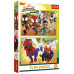 Пазл Trefl Marvel Спайди и динозавры 2х24 элемента (5900511344325) – Trefl