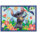 Пазл Trefl Disney Stitch The Movie Отпуск на Гавайях 4 в 1 (35, 48, 54, 70) (5900511346664) – Trefl (вид 1)