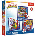 Пазл Trefl Marvel Команда Спайди и динозавры 3 в 1 (5900511348927) – Trefl