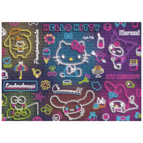 Пазл Trefl Неоновая Hello Kitty 500 элементов (5900511375237) – Trefl (вид 1)