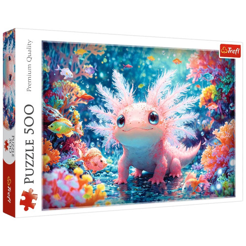 Пазл Trefl Милый аксолотль 500 элементов (5900511375367) – Trefl