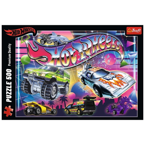 Пазл Trefl Hot Wheels атмосфера 80-х 500 элементов (5900511375381) – Trefl (вид 2)