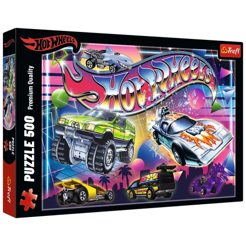 Пазл Trefl Hot Wheels атмосфера 80-х 500 элементов (5900511375381) – Trefl