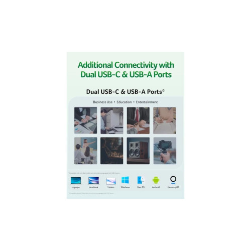 USB флеш накопитель Acer 64GB UT300 USB-A/Type-C 3.2 Silver (BL.9BWWA.589) – Acer (вид 2)