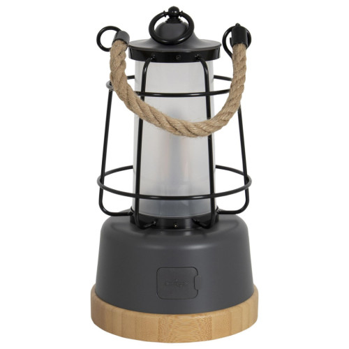 Фонарь Bo-Camp Harlington Rechargable Dimming 370 Lumen Bamboo-Grey (5818921) (DAS303872) – Bo-Camp (вид 2)