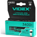 Аккумулятор 18650 3400mAh Li-Ion, protect, color box/1шт Videx (18650-P/3400/1CB) – Videx (вид 1)