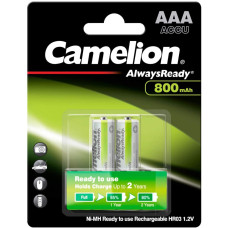 Аккумулятор Camelion AА 800mAh Ni-MH Always Ready HR6 BP2 (NH-AA800ARBP2)