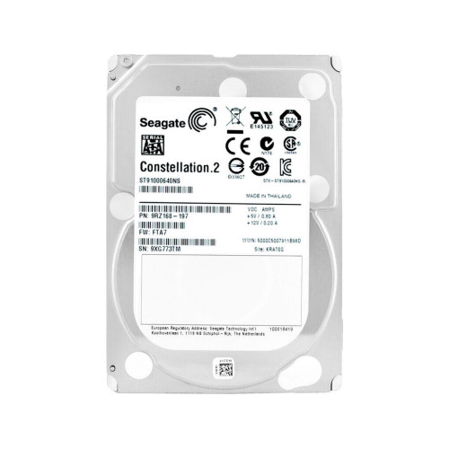 Жесткий диск 2.5" 1TB +перехідник на 3.5" Dell (# ST91000640NS #) – Dell (вид 1)