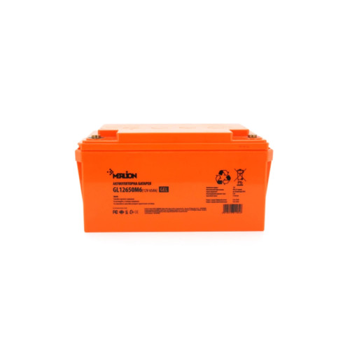 Батарея до ДБЖ Merlion GL12650M6 GEL 12V 65Ah (GL12650M6 GEL) – Merlion