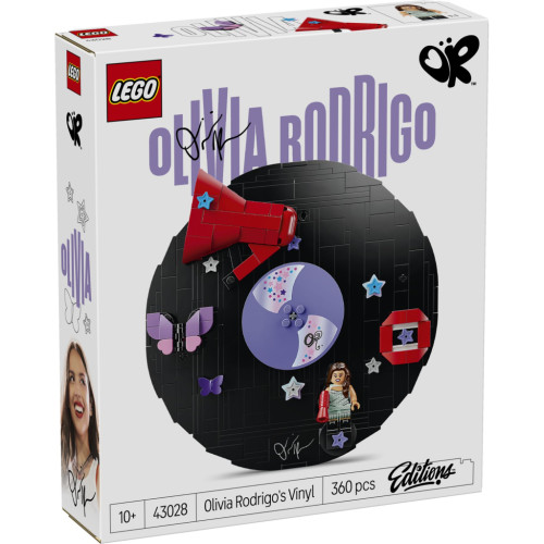 Конструктор LEGO Editions Music Винил Оливии Родриго (43028-) – LEGO