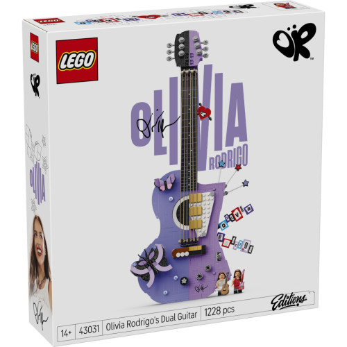 Конструктор LEGO Editions Music Двойная гитара Оливии Родриго (43031) – LEGO