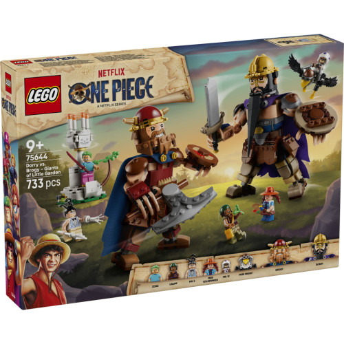 Конструктор LEGO One Piece Дорри против Броги: гиганты «Малого Сада» (75644-) – LEGO