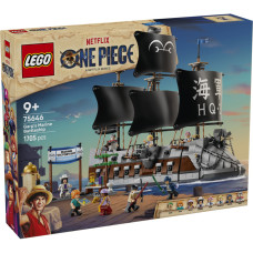 Конструктор LEGO One Piece Морской боевой корабль Гарпа (75646-)