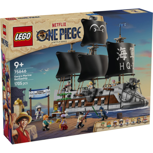Конструктор LEGO One Piece Морской боевой корабль Гарпа (75646-) – LEGO