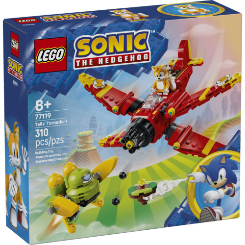 Конструктор LEGO Sonic the Hedgehog Самолет Тейлза «Торнадо-1» (77119) – LEGO