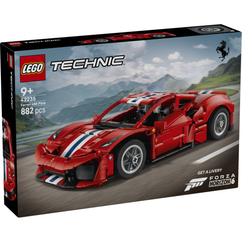 Конструктор LEGO Technic Автомобиль Ferrari 488 Pista (42235) – LEGO