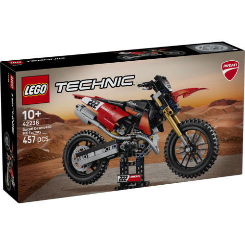 Конструктор LEGO Technic Мотоцикл Ducati Desmo450 MX Factory (42238) – LEGO