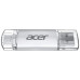 USB флеш накопитель Acer 32GB UP300 Silver USB 3.2/Type-C (BL.9BWWA.588) – Acer (вид 2)