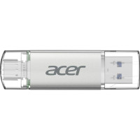USB флеш накопитель Acer 32GB UP300 Silver USB 3.2/Type-C (BL.9BWWA.588)
