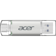 USB флеш накопитель Acer 32GB UP300 Silver USB 3.2/Type-C (BL.9BWWA.588)