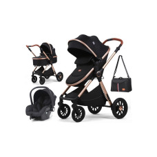Коляска Kidilo 3в1 H2D (Black) (1111556)