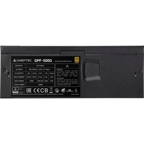 Блок живлення Chieftec 500W (GPF-500G) – Chieftec (вид 1)