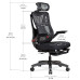 Офисное кресло Mealux Black Red (HF-G30 F/RB) – Mealux (вид 1)