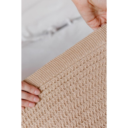 Плед Прованс COTTON бежевий 50% бавовна 50 % акрил 200 х 220 см (040379) – Прованс (вид 2)
